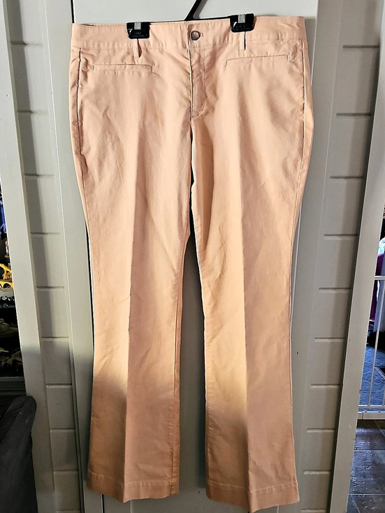 GAP Pants - Gap 1969 Slim Boot Pants in Beige  Sz 12 Tall
